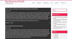 Desktop Screenshot of mybusinessprofit.com